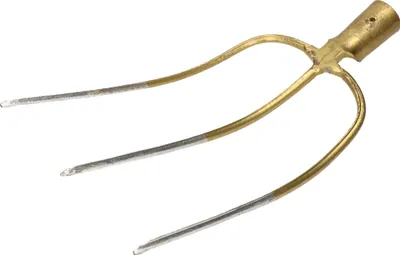 Produktbild von KOTARBAU® Forke 3 Zinken Heugabel Mistgabel Mistforke Gartengabel Gartenforke Dunggabel Spatengabel Gabel für Garten Drahtgabel für Garten und Landwirtschaft