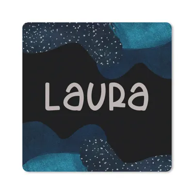 Produktbild von MuchoWow® Mauspad Mousepad Laura - Pastell - Mädchen 30x30 cm - Mousepads - Maus Mat - Pad - Mausunterlage - Gaming