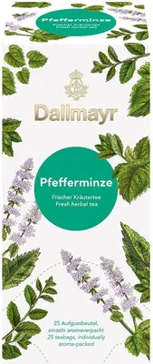 Image de Dallmayr 575025020 Thé à la menthe 25 portions