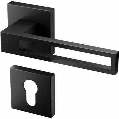 Produktbild von Gamar NO. 015 Innentürgriff Schwarz Matt Premium Aluminium