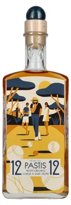 Produktbild von Pastis 12/12 Recette Originale Conçue à Saint-Tropez 45% Vol. 0,7l