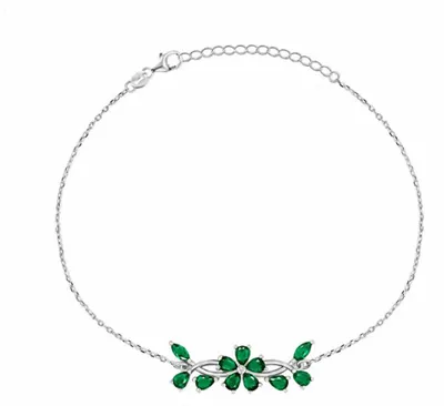 Immagine prodotto di Bracciale in argento con zirconi, modello BRC75WG