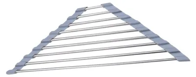 Produktbild von Dreieckiges Abtropfgestell für Waschbecken, 40,5 x 22,7 cm