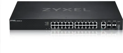 Produktbild von Zyxel Switch Layer3 Access Switch, 24x1G RJ45 2x10Multi