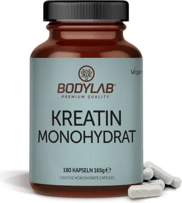 Produktbild von BODYLAB Kreatin Monohydrat - 180 Kapseln