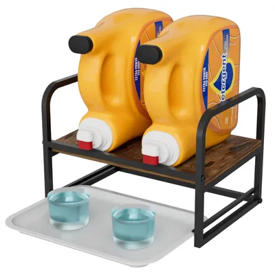 Productafbeelding van Houten Wasmiddel dispenser met Druppelschotel voor de Wasruimte