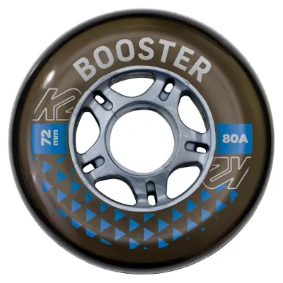 Produktbild von K2 Skates BOOSTER 72 MM 80A 4-WHEEL PACK Rollen Unisex schwarz Größe: 1SIZ
