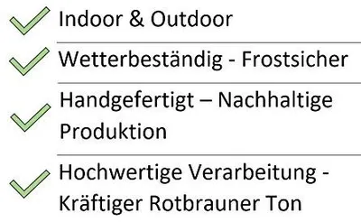Gartenstecker Krähe aus Metall mit Patina, 100 cm