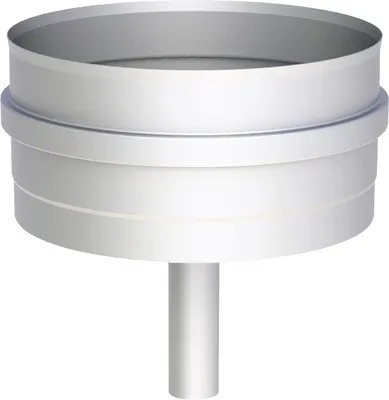 Produktbild von Furado F Kondensatschale mit Ablauf unten EW Ø 130mm