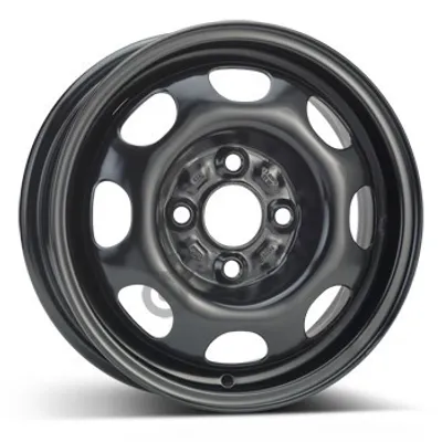 Produktbild von 13 Zoll Stahlfelge ALCAR 13"x4.5" 4x100 PCD ET35 57.00mm Felge Schwarz