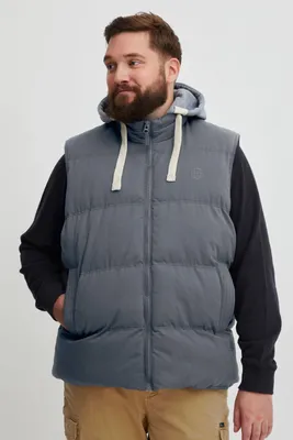 Produktbild von Blend BHJens BT Herren Weste Outdoor-Weste Dick gepaddete Weste mit Sweat-Kapuze Regular Fit Big&Tall
