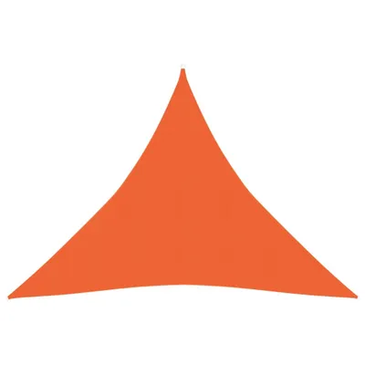 Image de Voile d'ombrage 160 g/m² Orange 4x4x4 m HDPE