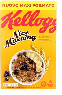 Produktbild von 3x Kellogg's Nice morning mit natürlichen Weizenkleiefasern 500g