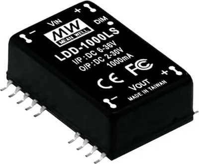 Produktbild von MEANWELL LDD-500LS, DC DC Step-Down LED-Treiber, LDD-L Konstan