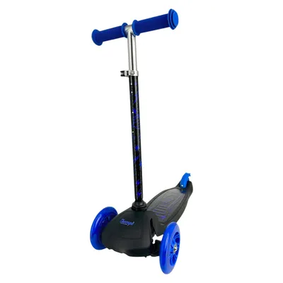 Produktbild von Kinderroller Step 3 Räder mit LED – Verstellbarer Lenker – Blau – Ab 3 Jahren – Champz