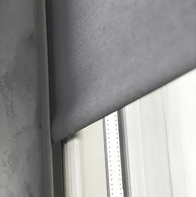 Obrázek produktu pro Boční profil pro SOLUNA rolety – šedý, 190 cm, 2 ks