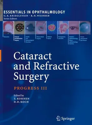 Obrázek produktu pro Kohnen, T: Cataract and Refractive Surgery