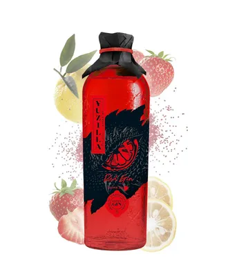 Produktbild von YUZILLA Red Gin - 0,7L - 40% Vol