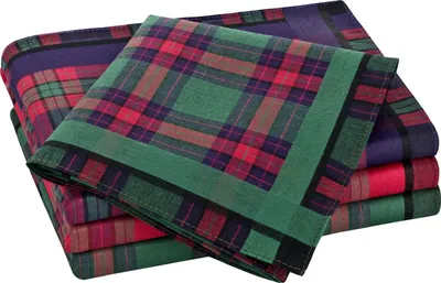 Tobeni Herrentaschentuecher Stoff 100 Baumwolle-Satin Tobeni 41 x 41 cm Design 52