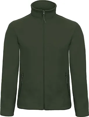 Produktbild von B&C FUI50 | Herren Microfleece Jacke Duo ID.501 - Farbe: Forest Green - Größe: M