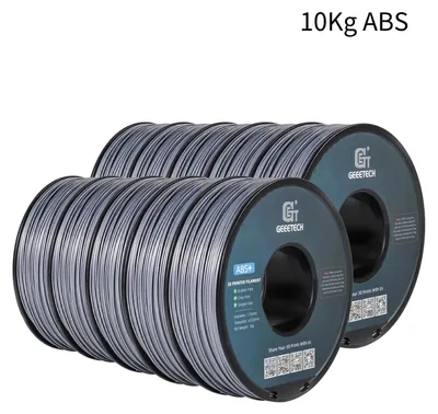 Zdjęcie produktu dla Filament do drukarek 3D ABS+ – 1,75 mm – szpula 10 kg – pakowany próżniowo – srebrny