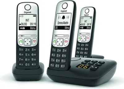 Image de Gigaset A690A Trio noir int.