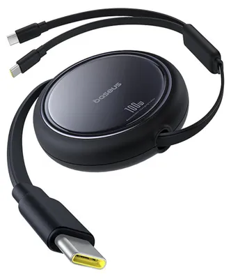 Produktbild von Baseus Mirror Series, 1 m, USB C, 2 x USB C, USB 2.0, 0,48 Gbit/s, Schwarz
