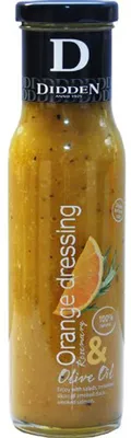 Obrázek produktu pro Dresink z pomeranče a rozmarýnu s olivovým olejem a medem 240ml