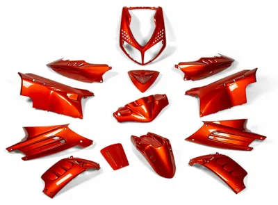 Immagine prodotto di Kit 13 carene arancio STR8 Peugeot Speedfight 2