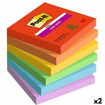 Immagine prodotto di Post-it-MemoBlok 3M Post-It 654-6ss-Play | Confezione da 6 | 12 pezzi