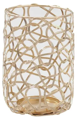 Imagen del producto de Soportes metálicos decorativos para velas, ideales para el hogar