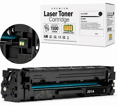 Zdjęcie produktu dla Toner Zamienny do HP 201A CF400 Czarny z Chipem m277dw m252dw m277