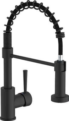 Obrázek produktu pro Kuchyňská baterie s ohebným ramenem Lenz NOVA černá 46070951
