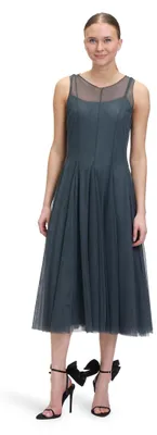 Produktbild von Vera Mont Damen 0310/4064 Kleid, Grey Olive, 40 EU