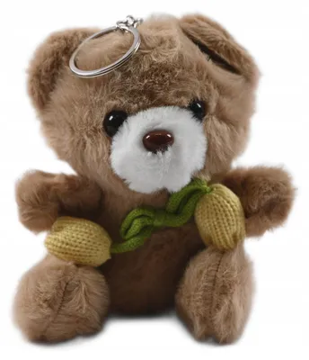 Produktbild von Plüsch Bär Schlüsselanhänger - Süßer Rucksack-Anhänger als perfektes Geschenk