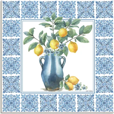 Produktbild von ARTland Leinwandbild Le Citron V Größe: 100x100 cm
