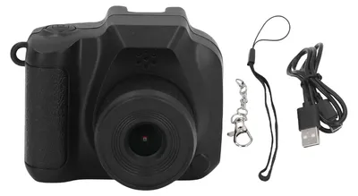 Obrázek produktu pro Videokamera s rozlišením 1080p, 1,3palcový LCD displej, retro kamera pro cyklistiku v přírodě, cestování, život na kampusu, nahrávání, 128 GB