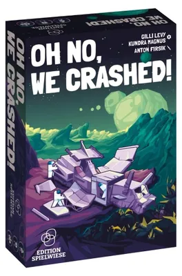 Productafbeelding van Edition Spielwiese, Oh nee, we zijn gecrasht, een coöperatief ruimtespel, spannend en