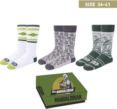 Immagine prodotto di Cerda Group The Mandalorian Socks Multicolore EU 36-41 Uomo Multicolore EU 36-41