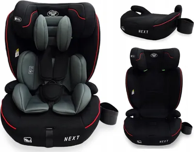 Zdjęcie produktu dla Fotelik Samochodowy Next I-Size 9-36 Kg, 5 Pasów, Regulowany Zagłówek