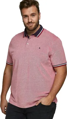 Immagine prodotto di Polo da uomo + Fit Camicia a maniche corte in piqué JJEPAULOS Taglia grande |