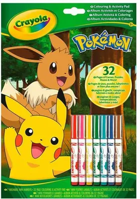 Immagine prodotto di Libro di attività per bambini Pokémon