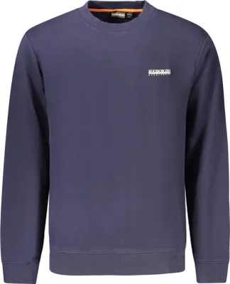 Immagine prodotto di Felpa da uomo blu - Camicia casual a maniche lunghe con stampa del logo