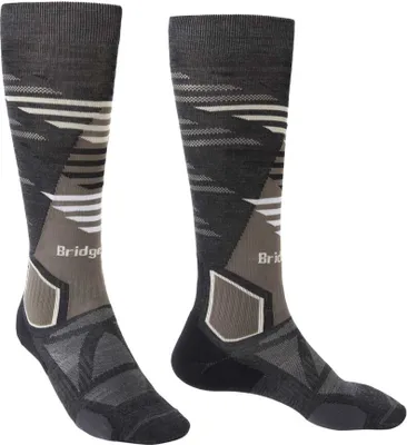 Zdjęcie produktu dla Bridgedale Lightweight Merino Performance Long Socks Grey EU 36-39 Man Grey EU 36-39