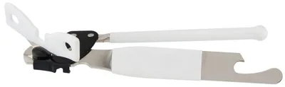 Dosenöffner aus Edelstahl, 15 cm, mit Flaschenöffner, mehrfarbig