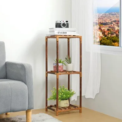 Image de Support pour plantes à 3 niveaux, pour l'intérieur et l'extérieur