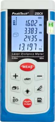 Produktbild von PeakTech Distanzmessgerät 0.05...60 m (PeakTech 2801)