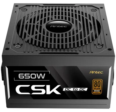 Image de Antec CSK650DC EC unité d'alimentation d'énergie 650 W 20+4 pin ATX ATX Noir