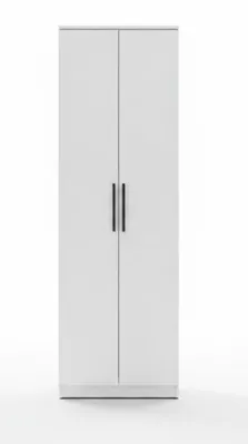 Produktbild von Moderne Flurgarderobe: 3 Module inkl. Spiegel & Garderobenpaneel