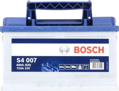 Immagine prodotto di Bosch S4 007 Batteria per auto 12V 72Ah 680A